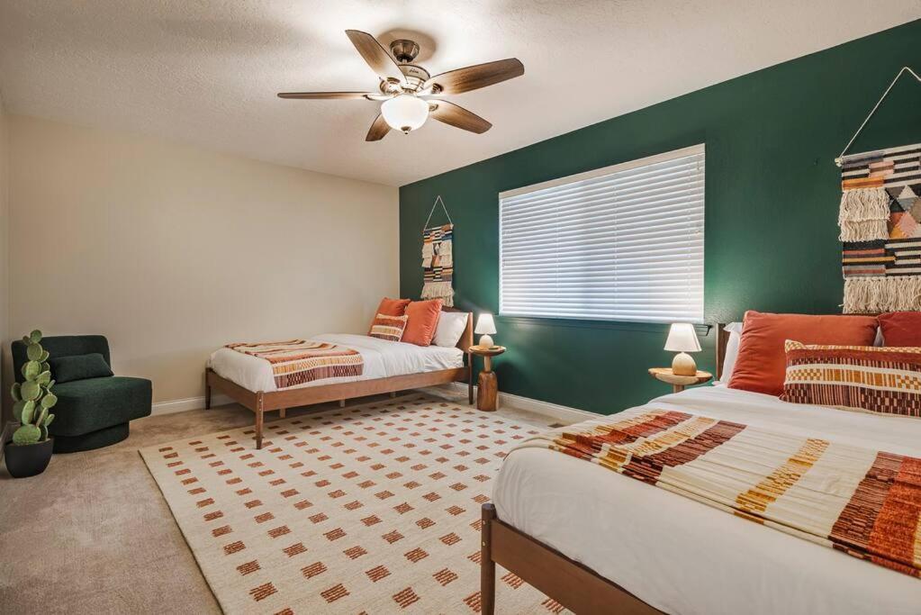 Chic 5 Bed Rooms Boho Retreat With - Games & Outdoor Movies! Albuquerque Exteriör bild